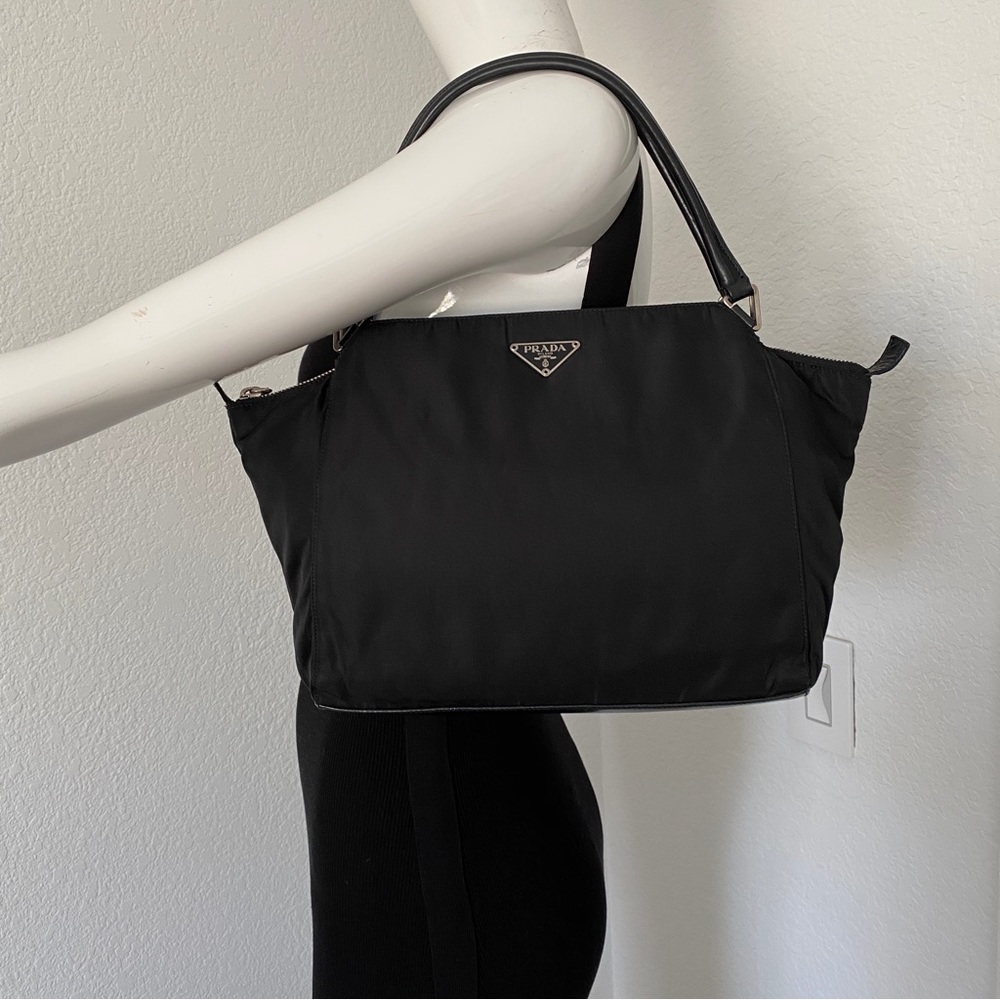 Prada black nylon bag - Picture 9 of 14